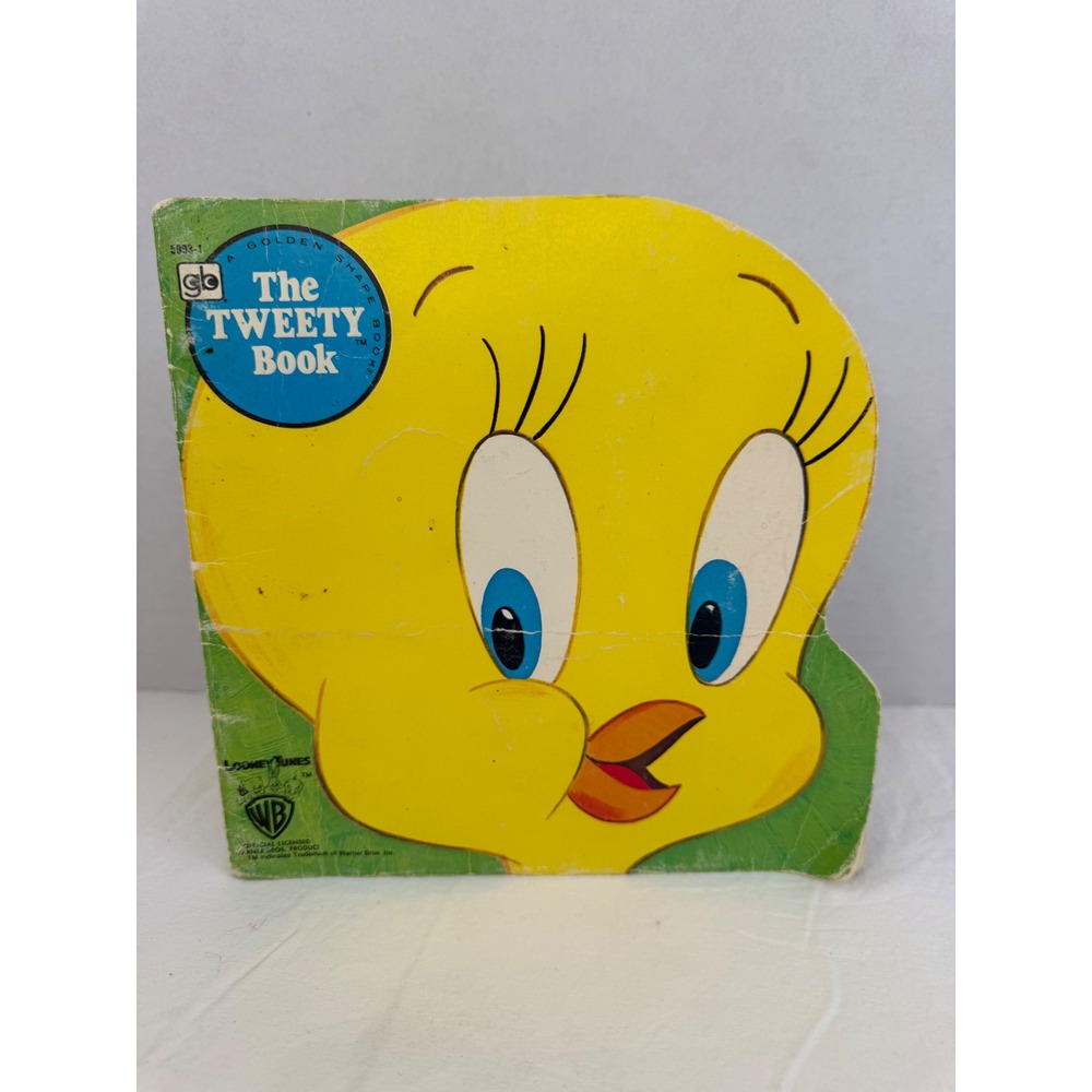 Vintage 1980 The Tweety Book A Golden Shape Book by Donna Kelly - Picture 2 of 7